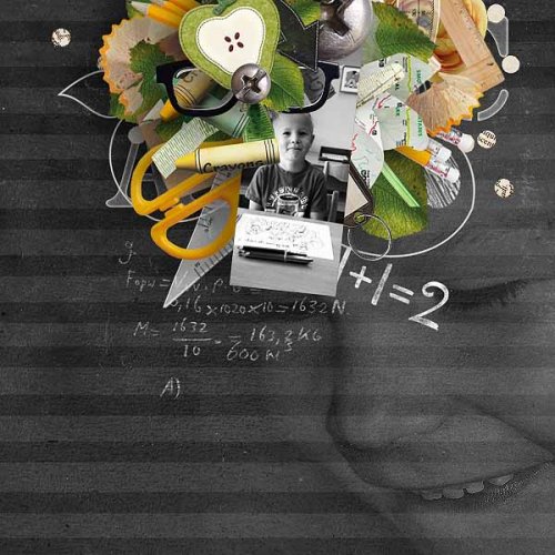 Скрап-набор Happy school Daze