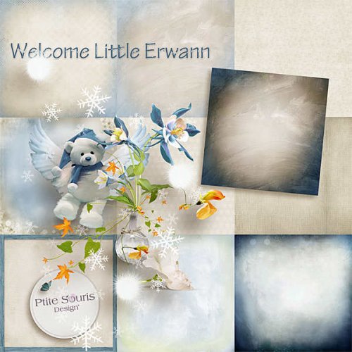 Скрап-набор Welcome Little Erwann