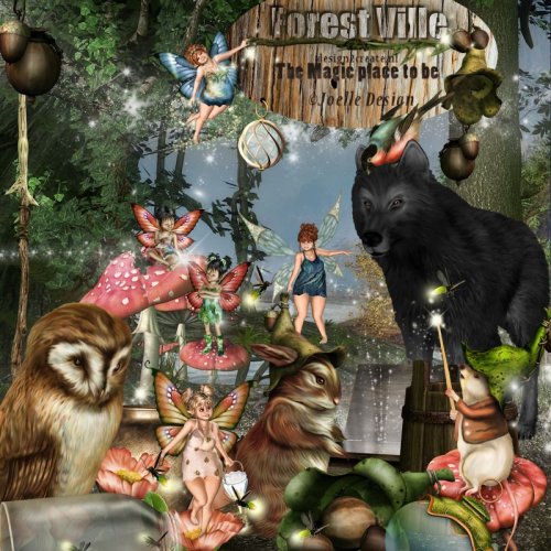 Скрап-набор Forest Ville