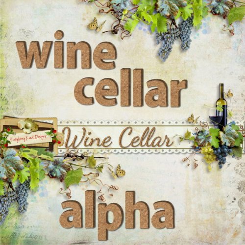 Скрап-набор Wine Cellar