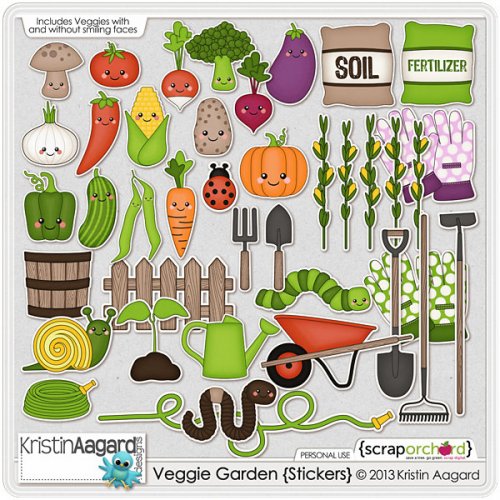 Скрап-набор Veggie Garden