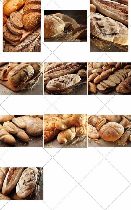 Свежий хлеб | Fresh bread - Стоковый клипарт