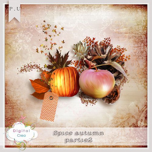 Скрап-набор Spice Autumn