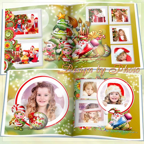 Фотокнига для всей семьи - Краски Рождества