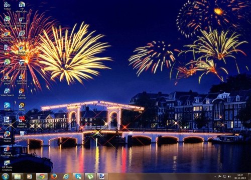 Happy New's Year 2014 - Тема для Windows 7