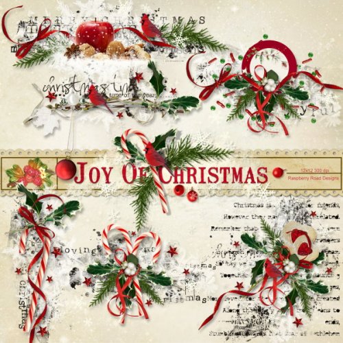 Скрап-набор  Joy Of Christmas