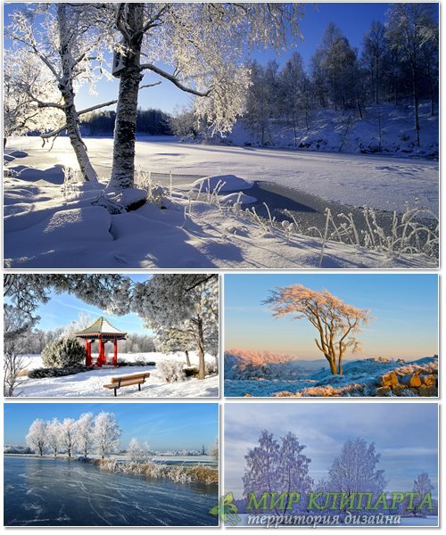 Подборка фото красивой зимней природы 5