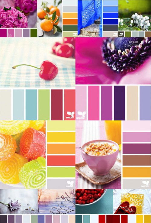 Сочетания цветов | Color combination part 8