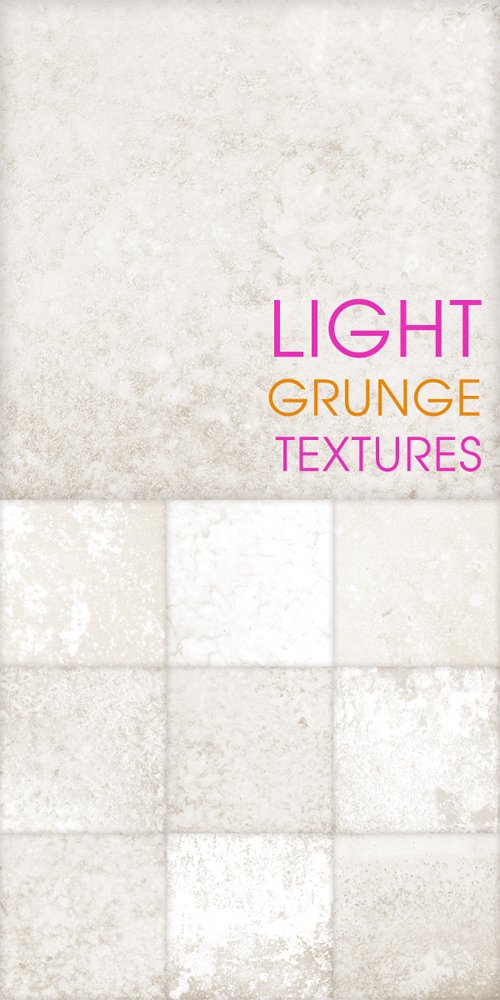 Light grunge textures