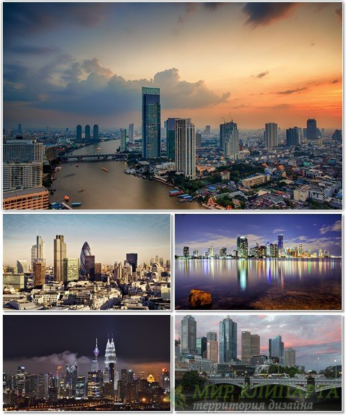Фото архитектуры крупных городов мира на фон рабочего стола 46