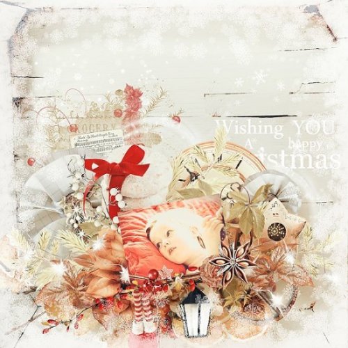 Скрап-набор The Soft Christmas