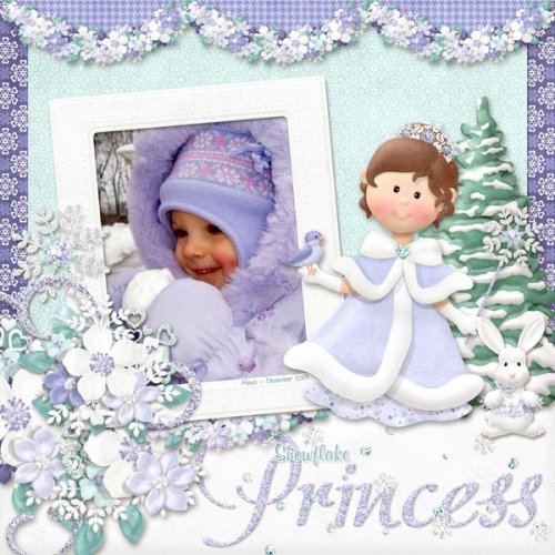 Скрап-набор Snow Princess