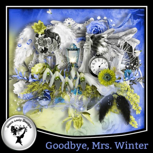 Скрап-набор Goodbye, Mrs. Winter