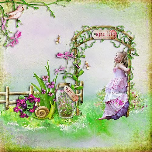Скрап-набор - Spring Garden