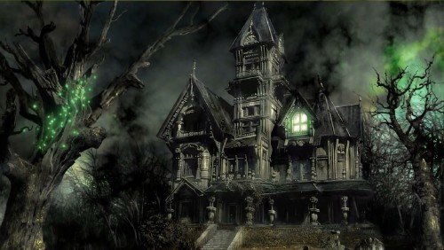 Haunted mansion - Видео обои для Windows 7