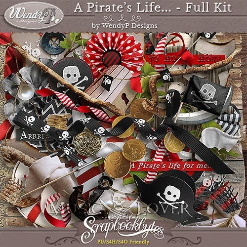 Скрап-набор - A Pirate's Life