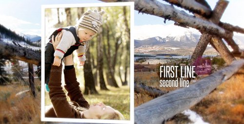 Rustic Outdoor Photo Gallery - Project for After Effects (Videohive)