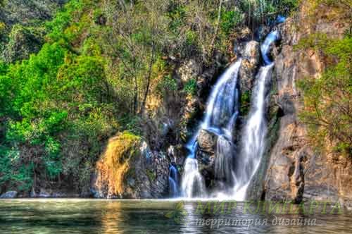  Фото изящные и удивительных водопадов