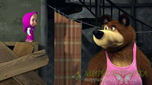  Разнородные картинки из славного мультфильма Маша и Медведь