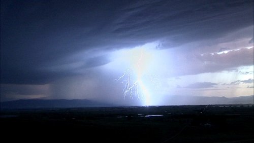 Футаж Молния HD / Lightning Storm HD