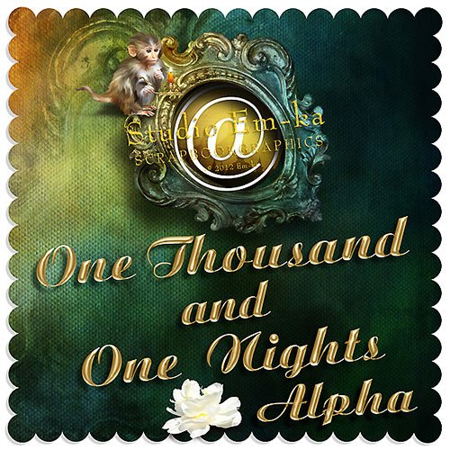 Скрап-набор - One Thousand And One Nights