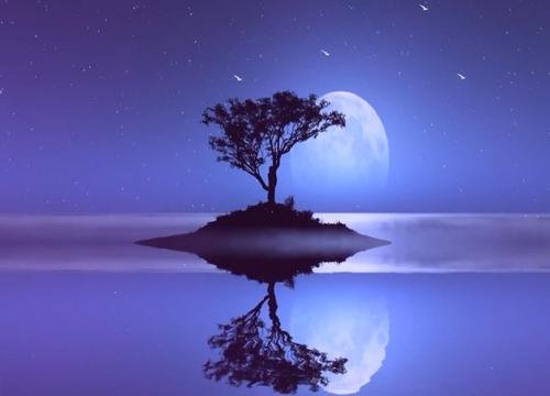 Lunar reflection 