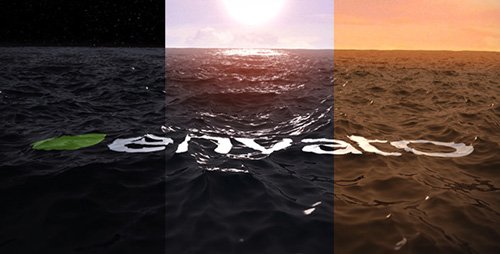 Ocean Water Logo Ident - Project for After Effects (Videohive)