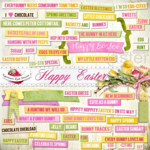 Скрап-набор Happy Easter