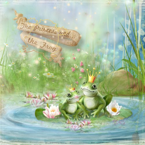 Скрап-набор The Frog Prince