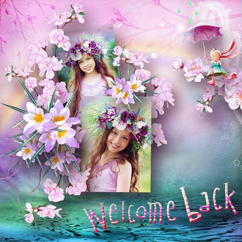 Скрап набор Welcome Back Early Bird