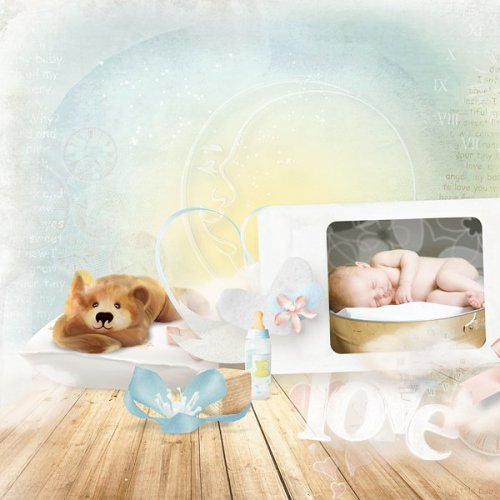 Скрап-набор Hello Baby