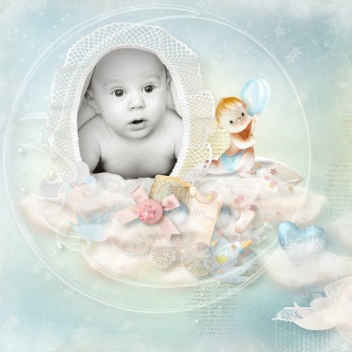 Скрап-набор Hello Baby