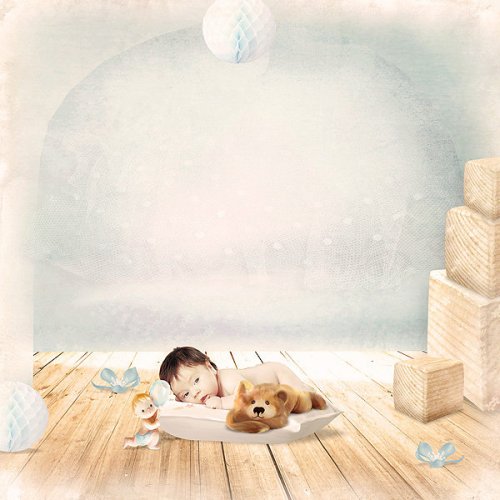 Скрап-набор Hello Baby