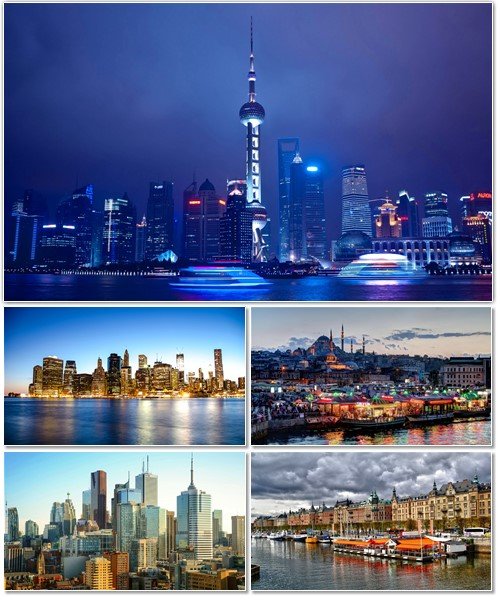 Фото архитектуры крупных городов мира на фон рабочего стола 60