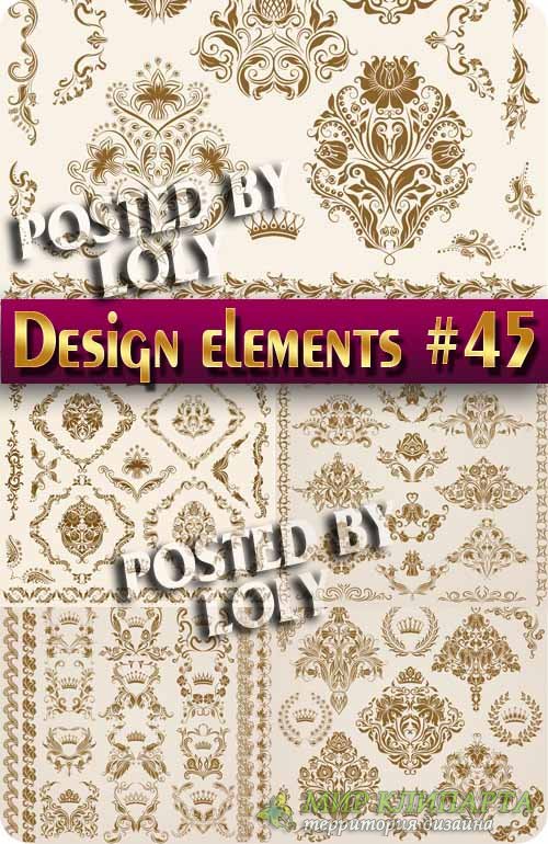 Элементы Дизайна #45 - Векторный клипарт
