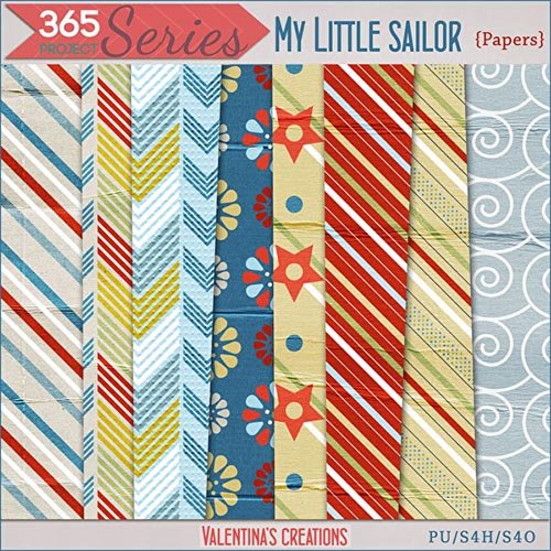 Скрап-набор - My Little Sailor