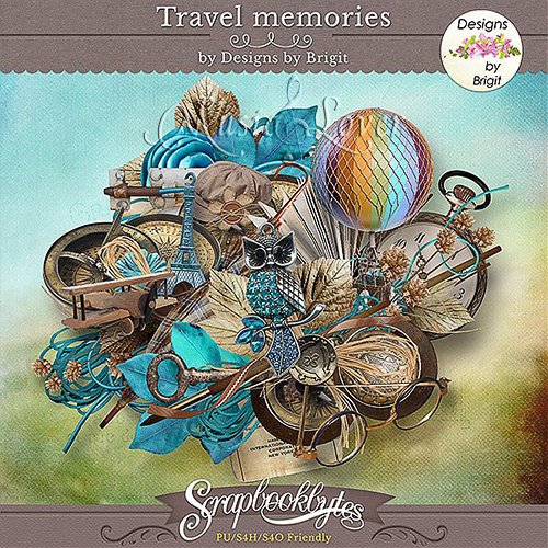 Скрап-набор - Travel Memories