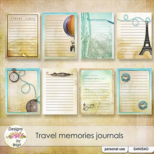 Скрап-набор - Travel Memories