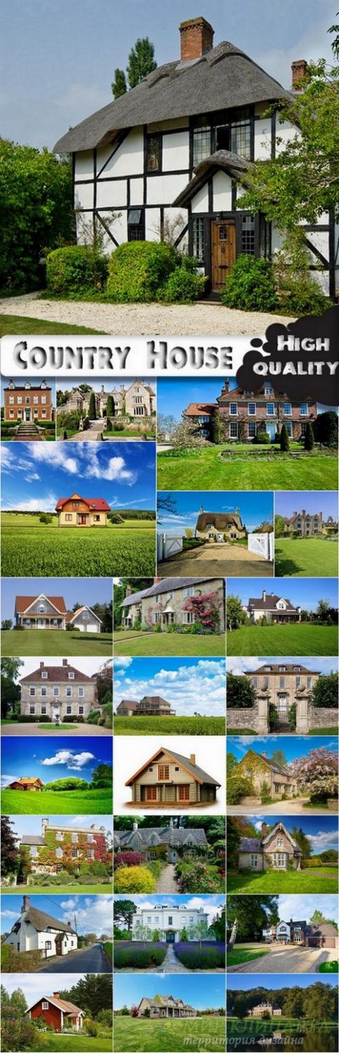 Country House exterior Stock Images - 25 HQ Jpg