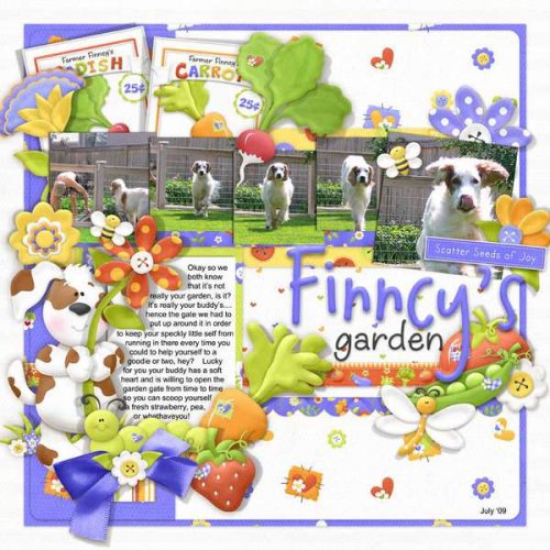 Скрап-набор Finncys Garden