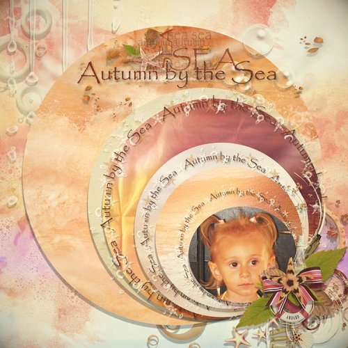 Скрап-набор Autumn by the sea