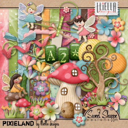 Детский скрап-набор Pixieland