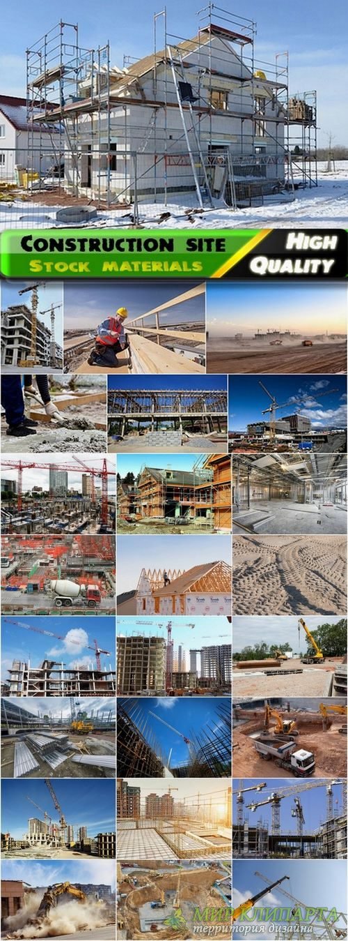 Construction site Stock Images - 25 HQ Jpg