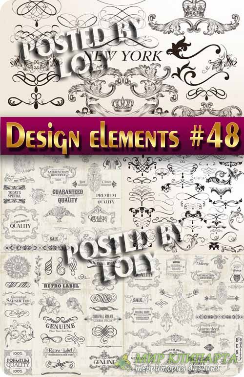 Элементы Дизайна #48 - Векторный клипарт