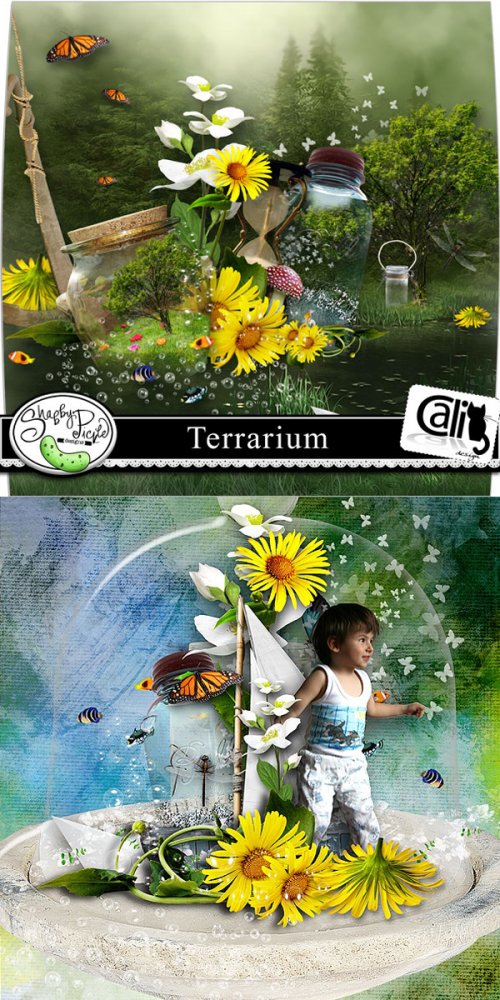 Скрап-набор Terrarium