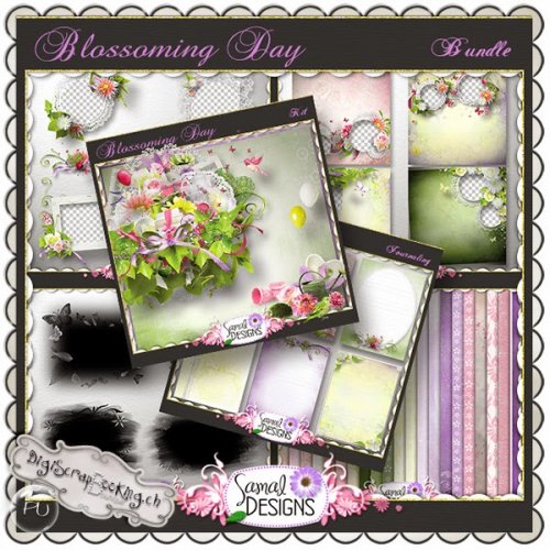 Скрап-набор Blossoming Day