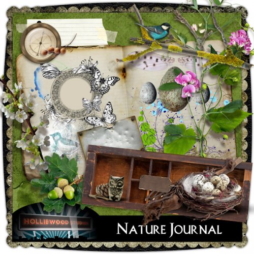 Скрап-набор Nature Journal