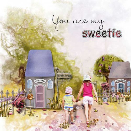Скрап-набор Sweet street