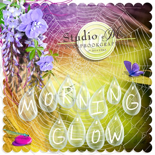 Скрап-набор Morning glow