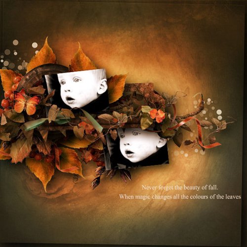 Скрап-набор Enchanted autumn
